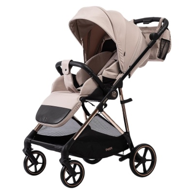 Прогулочная коляска Peppy Amici Beige рама Gold 01